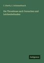 C. Eberth: Die Thrombose nach Versuchen und Leichenbefunden, Buch