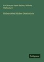 Karl von den Osten-Sacken: Richers vier Bücher Geschichte, Buch