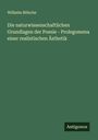 Wilhelm Bölsche: Die naturwissenschaftlichen Grundlagen der Poesie - Prolegomena einer realistischen Ästhetik, Buch