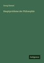 Georg Simmel: Hauptprobleme der Philosophie, Buch