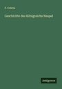 P. Coletta: Geschichte des Königreichs Neapel, Buch
