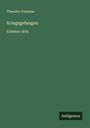 Theodor Fontane: Kriegsgefangen, Buch