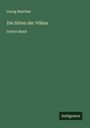 Georg Buschan: Die Sitten der Völker, Buch