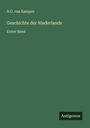 N. G. Van Kampen: Geschichte der Niederlande, Buch