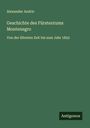 Alexander Andric: Geschichte des Fürstentums Montenegro, Buch