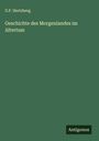 G. F. Hertzberg: Geschichte des Morgenlandes im Altertum, Buch