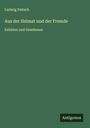 Ludwig Pietsch: Aus der Heimat und der Fremde, Buch