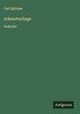 Carl Spitteler: Schmetterlinge, Buch