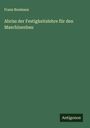 Franz Reuleaux: Abriss der Festigkeitslehre für den Maschinenbau, Buch