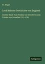 Fr. Steger: Lord Mahons Geschichte von England, Buch