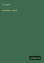 Carl Sachs: Aus den Llanos, Buch