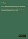 Fr. Steger: Lord Mahons Geschichte von England, Buch