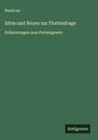 Nauticus: Altes und Neues zur Flottenfrage, Buch