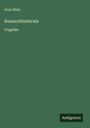 Arno Holz: Sonnenfinsternis, Buch