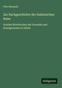 Otto Harnack: Zur Dachgeschichte der italienischen Reise, Buch