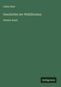 Julius Hart: Geschichte der Weltliteratur, Buch