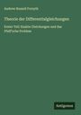 Andrew Russell Forsyth: Theorie der Differentialgleichungen, Buch