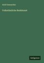 Adolf Damaschke: Volkstümliche Redekunst, Buch
