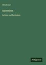 Otto Ernst: Narrenfest, Buch