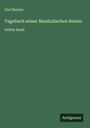 Carl Burney: Tagebuch seiner Musikalischen Reisen, Buch