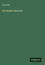 Franz Blei: Der Knabe Ganymed, Buch