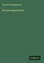 Hermann Wolfgang Beyer: Die Apostelgeschichte, Buch