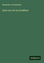Alexander von Russland: Einst war ich ein Großfürst, Buch
