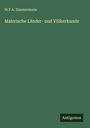 W. F. A. Zimmermann: Malerische Länder- und Völkerkunde, Buch