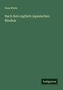 Hans Plehn: Nach dem englisch-japanischen Bündnis, Buch