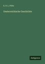 K. H. L. Pölitz: Oesterreichische Geschichte, Buch