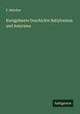 F. Mürdter: Kurzgefasste Geschichte Babyloniens und Assyriens, Buch