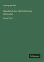 Ludwig Wachler: Handbuch der Geschichte der Litteratur, Buch