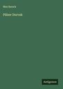 Max Barack: Pälzer Durvak, Buch