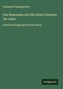 Alexander Baumgartner: Das Ramayana und die Rama-Literatur der Inder, Buch