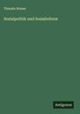 Theodor Brauer: Sozialpolitik und Sozialreform, Buch