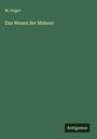 M. Unger: Das Wesen der Malerei, Buch
