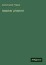Ludovica von Pröpper: Häusliche Conditorei, Buch