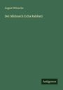 August Wünsche: Der Midrasch Echa Rabbati, Buch
