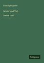 Franz Splittgerber: Schlaf und Tod, Buch