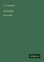 F. C. Dahlmann: Die Politik, Buch