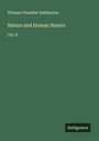 Thomas Chandler Haliburton: Nature and Human Nature, Buch