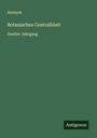 Anonym: Botanisches Centralblatt, Buch
