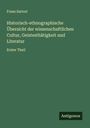 Franz Sartori: Historisch-ethnographische Übersicht der wissenschaftlichen Cultur, Geistesthätigkeit und Literatur, Buch