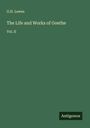 G. H. Lewes: The Life and Works of Goethe, Buch