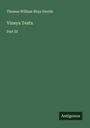 Thomas William Rhys Davids: Vinaya Texts, Buch