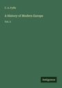 C. A. Fyffe: A History of Modern Europe, Buch