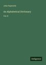 John Papworth: An Alphabetical Dictionary, Buch