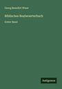 Georg Benedict Winer: Biblisches Realwoerterbuch, Buch