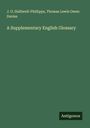 J. O. Halliwell-Phillipps: A Supplementary English Glossary, Buch
