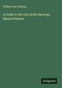 William Olin Stillman: A Guide to the Use of the Saratoga Mineral Waters, Buch